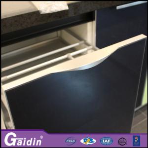 Wholesale wardrobe kitchen accessories foggy siver aluminum furniture handle from china suppliers