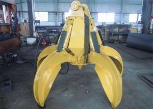 Wholesale No Rotate Hydraulic Orange Peel Grab Bucket for CAT320 Excavator from china suppliers
