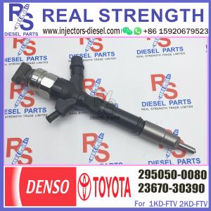 Wholesale Diesel Fuel Injector 295050-0830 295050-0080 For Toyo-ta Dyna 1KD-FTV 23670-39395 23670-30390 from china suppliers