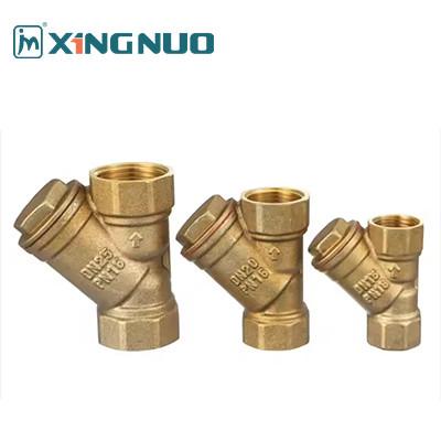 Threaded Brass Air Vent Valve High Pressure Y Strainer Valve Brass Filter