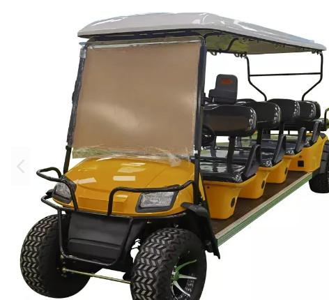 Free ODM And OEM 30km/H 10 Seats Golf Cart Club Car 72 Volt For Resort