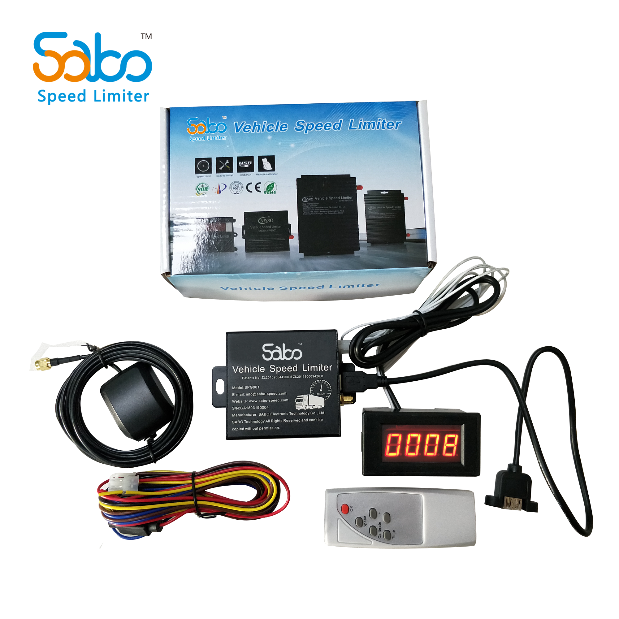 120km/h Electronic Vehicle Speed Limiting Governor Geo Fence