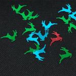 Add a Touch of Elegance to Your Wedding with Christmas Deer Glitter Sequin