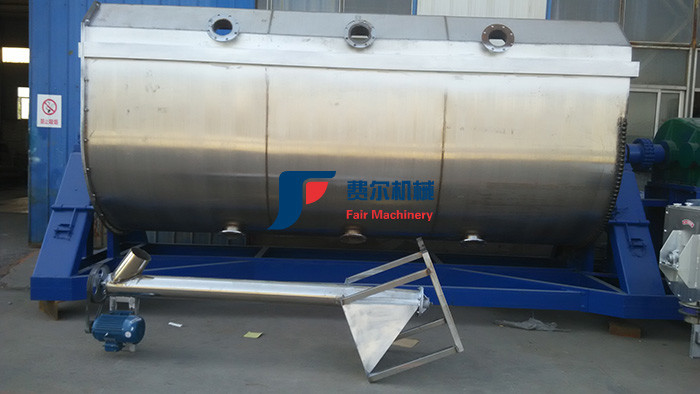 Professional Horizontal Ribbon Mixer Powder Ribbon Blender Machine Factory 1 Ton