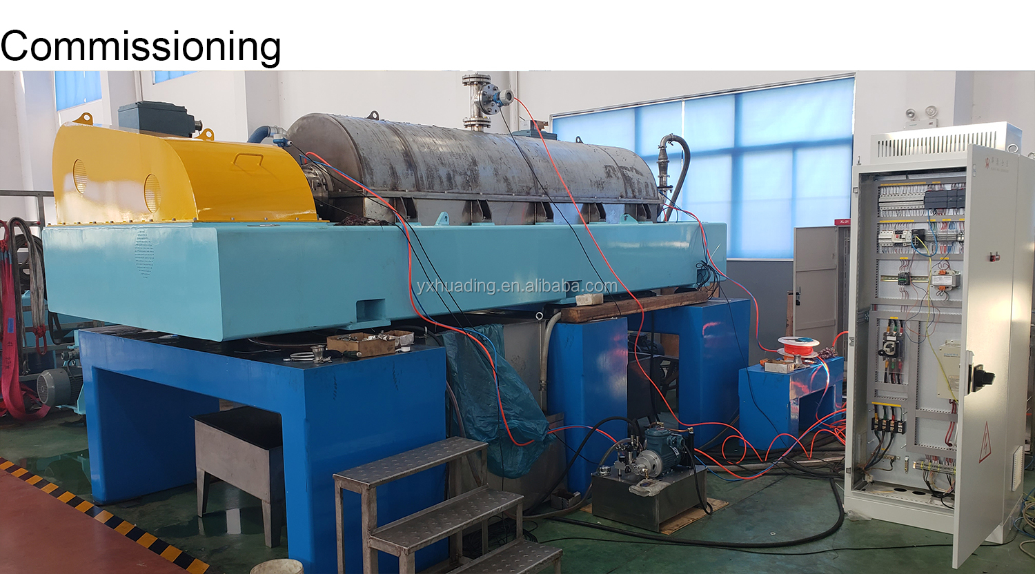 Spiral Screw Decanter Centrifuge Separators For Oil And Grease Centrifuge Separator