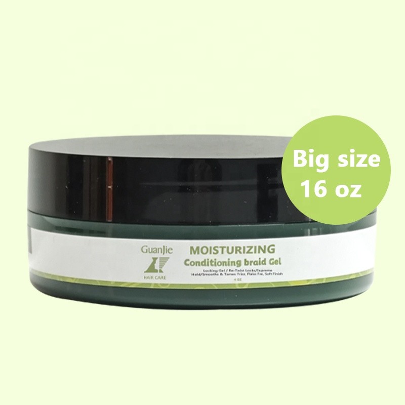 4oz Moisturizing Loc And Conditioning Hair Gel Extra Hold All Hair Types Twisting Smooth Edges Extra Hold Braid Hair Gel