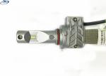 5S HB3 White Color LED Headlight Bulbs 25 Watt Waterproof CE ROSH Certification