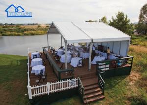 Wholesale Customized Leisure Goft White PVC Fabric Marquee Tent Canopy Tent For Sport Court Cover from china suppliers