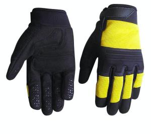 Wholesale Non Slip Oil Proof Mechanics Gloves High Durability Good Abrasion Resistance from china suppliers