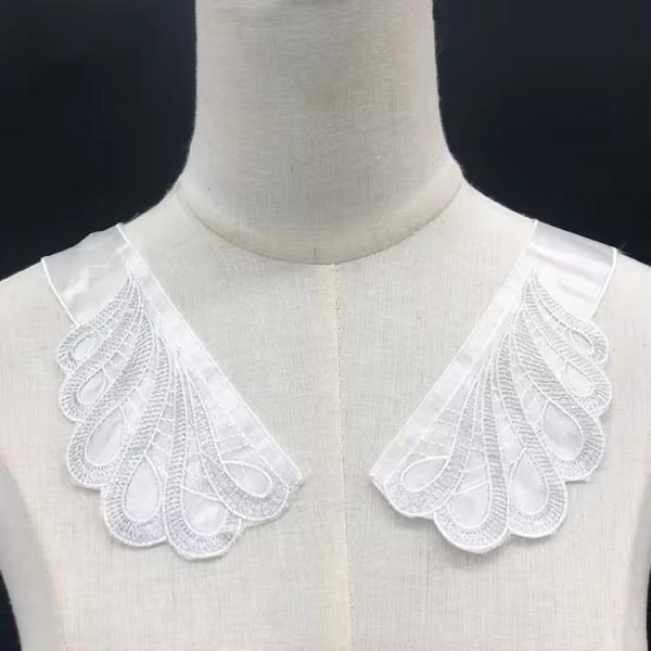 Lace Applique Collar Embroidery Neckline Diy Accessories Three-dimensional