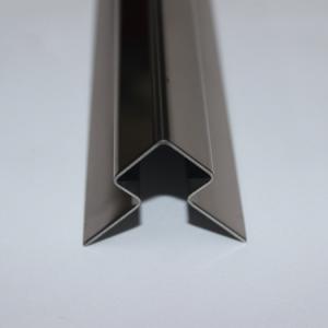 Wholesale Metal Black Tile Trim 201 304 316 Mirror Hairline Brushed Finish from china suppliers