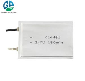 Wholesale CE KC Approved 3.7v 180mah Ultra Thin Lipo Battery 014461 For E Card from china suppliers
