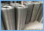 Stainless Steel Welded Wire Fence Panels , Wire Mesh Screen 1/2"X2.0mm Size