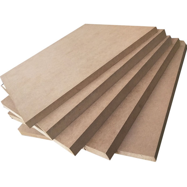 White Raw High Gloss 18mm Laminated MDF Board