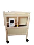 Auto Swing Wooden Baby Bed Cot with Remote Controller for Girls