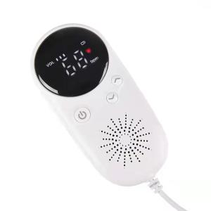 Wholesale 3.0MHz Home Pregnancy Doppler Heartbeat Monitor LCD Display No Radiation from china suppliers