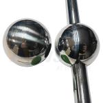 AISI 201 304 SS Handrail Decoration Fittings 51mm 60mm Diameter Stainless Steel