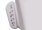 ABS Resin Smart Bidet Toilet Seat Double Nozzles Washing White Color