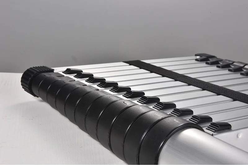Portable Easy Store Folding Step Manufacturers Loft Retractable Foldable Aluminum Telescopic Ladder