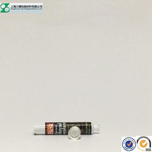 Black Matte Surface Handling Pharmaceutical Tube Packaging , 50ml Medicine Cream