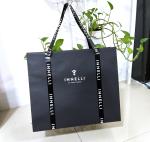Soft Touch Coating CMYK Color Printed Paper Carrier Bags