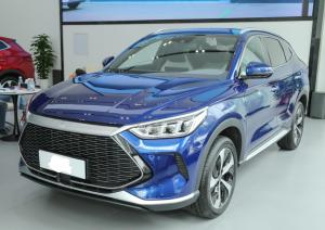Wholesale 5 Door 5 Seats Hybrid SUV BYD Song Plus 2021 DM-I 51KM Zungui Version from china suppliers