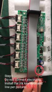 Wholesale Ryobi 754 755 Ink Motor Circuit Board 5UTR-1879 from china suppliers