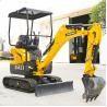 Buy cheap Mini Excavator Hydraulic Imported HydraulicTrack Rubber Track Backhoe Excavators from wholesalers