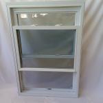 Glass Double Glazed Sash Windows Vinyl Double Hung Vertical Sliding Windows