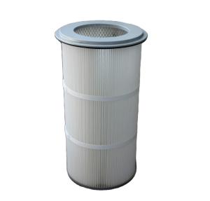 Wholesale 0.3um Porosity Pleated Air Cartridge Filter for Dust Filtration in Manufacturing Plant from china suppliers