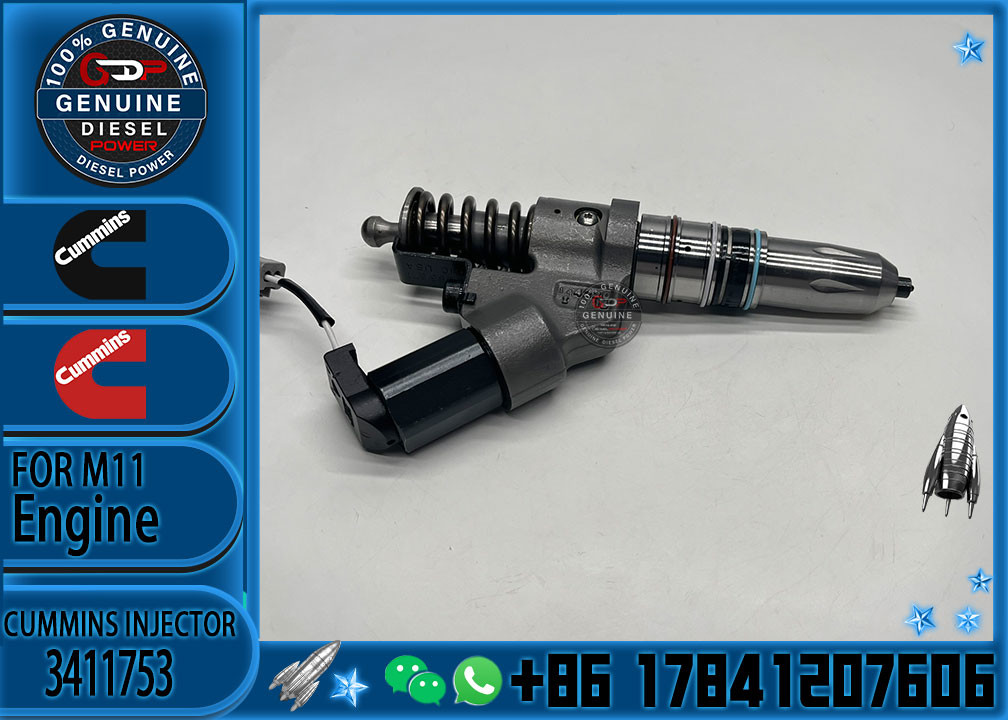 3411756 Recommended M11 Diesel Engine Injector Fuel Injector Assembly 3411754 for Construction Machinery Parts from Xian