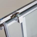 Anti Jump Sliding Door Shower Room 6-10mm Glass Enclosure