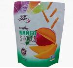 Plastic stand up food bag packaged nuts and snacks fruit and nut packaging