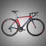 Waterproof Carbon Fiber Road Bike Wheel 700c Rim Holographic Colors Frame