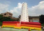 Manufacturer Inflatable Climbing Mountain Rock Climbing Wall With Fence Around