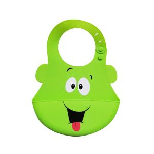 Wholesale 100 % Silicone Baby Bibs BPA Free FDA / SGS Certificated from china suppliers