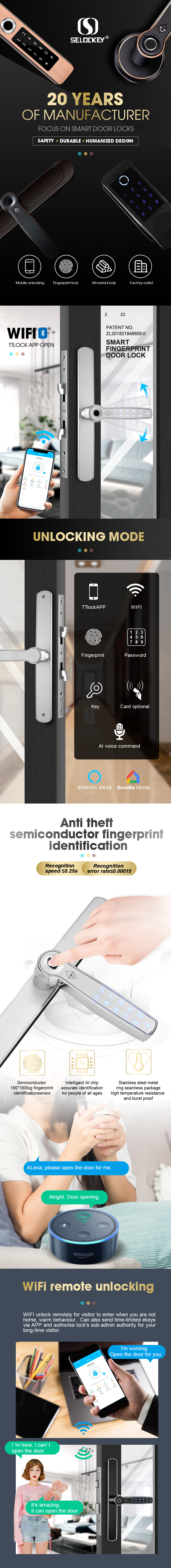 35A Bluetooth App Keypad Mortise Hook Aluminium Door Locks And Handles