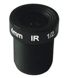 Wholesale 3.0MP 4mm 106.6 Degree CCTV Lens, M12 F2.6 1/2.7&quot; IR MTV Lens from china suppliers