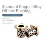 Flange Graphite Impregnated Brass Bearings
