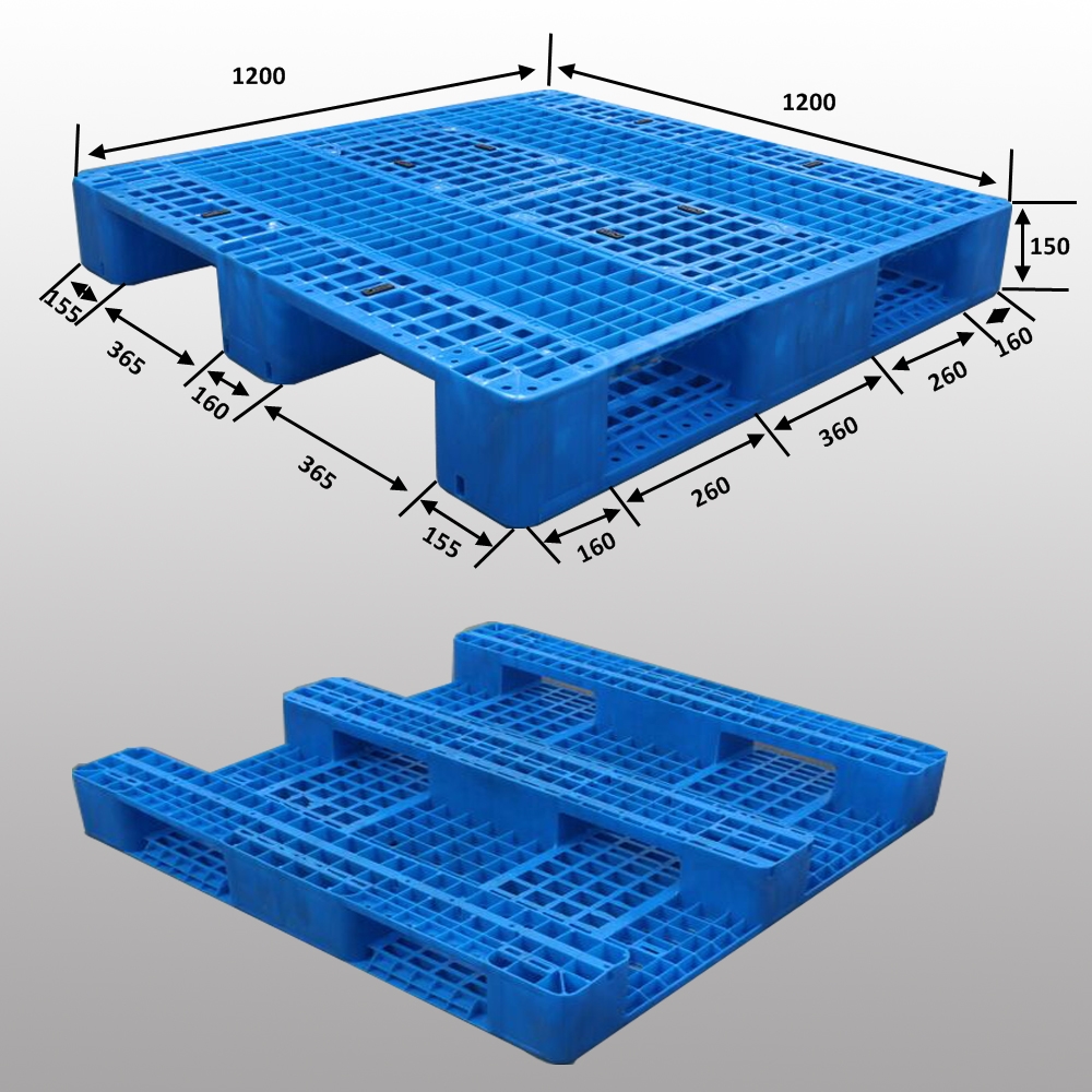 Heavy duty plastic pallet stacking pallet industry hard plastic pallet