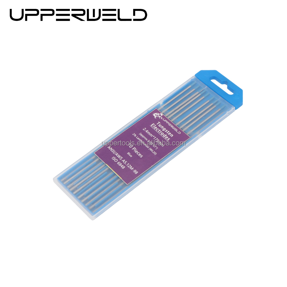Tungsten Rod WL20 Blue 2% Lanthanated TIG 1/16 3/32 1/8 inch x 7 for Customized Support