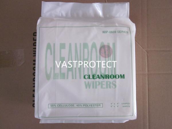 Nonwoven Airlaid Optical Lint Free Cleanroom Dry Paper Wipers 0609 Customized