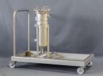 62KG Industrial Grade Bag Filter Housing in 304 Stainless Steel for Garment