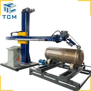 Wholesale Automatic Stainless Steel Polishing Machine For Steel Cylinder Shell Surface Polishing from china suppliers