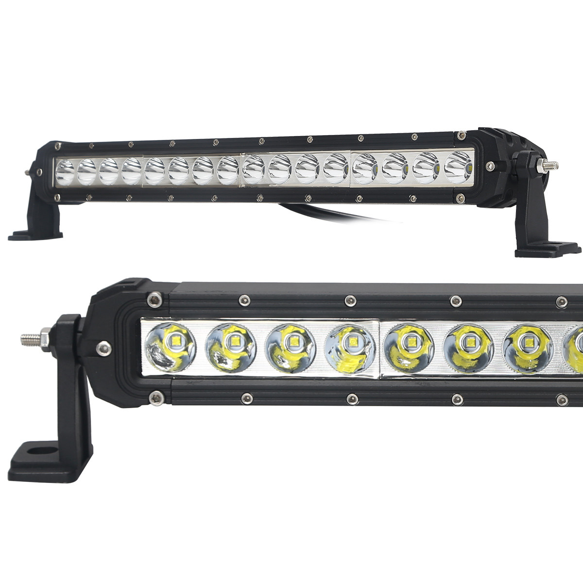 F Style 80W 5W CREE LED LIGHT BAR 6000K 10-30V Spot beam, Flood Beam, Combo Beam