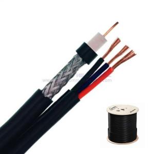 Wholesale 67%+3X26 AWG Power PVC Jacket CCS RG59+3c Coaxial Cable With Power from china suppliers