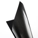 3K Twill Plain 3K Flexible Carbon Fiber Sheet 0.1mm 0.2mm 0.3mm 0.5mm 0.6mm