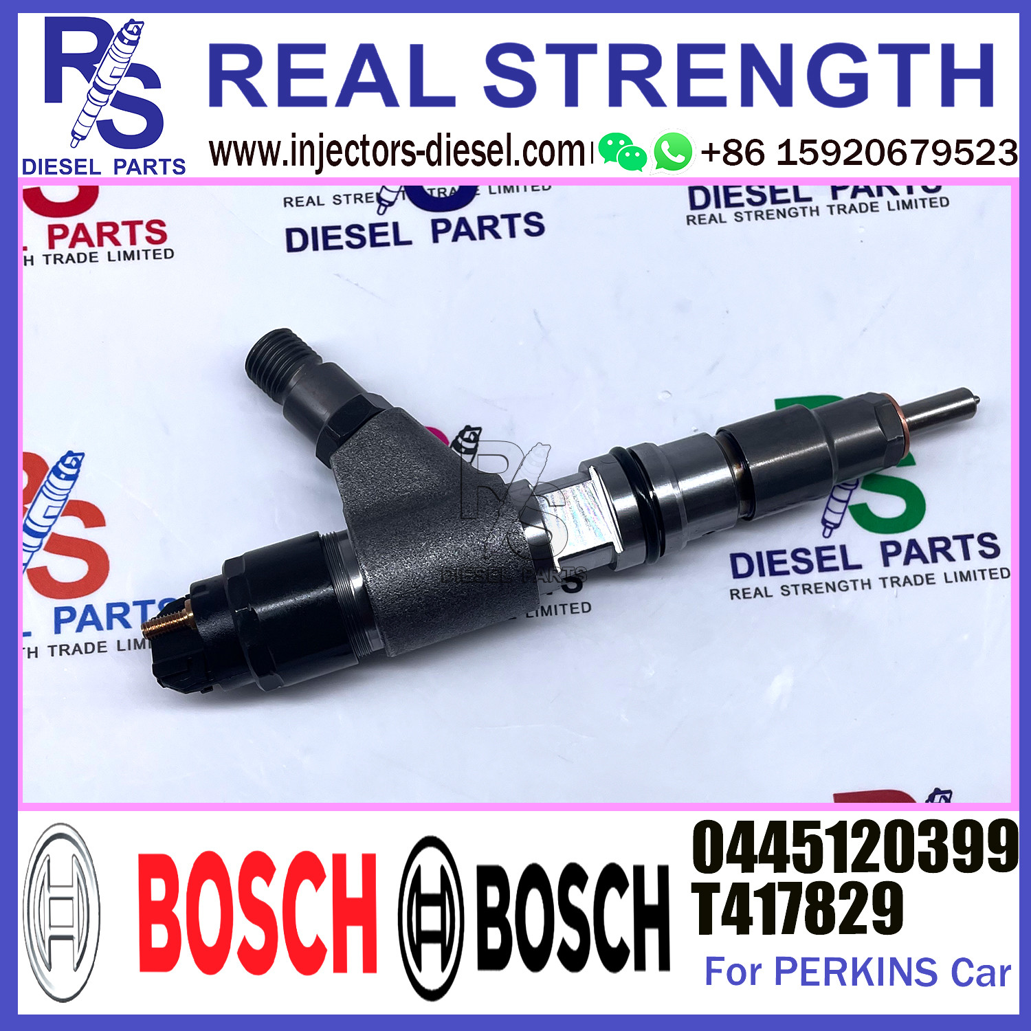449-3315 T417829 BOSCH Fuel Injector 0445120399 0445120400 For Caterpillar 320D2