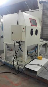 Wholesale Cart Turntable Type Industrial Sand Blasting Machine 0.75kW Motor Power from china suppliers