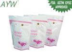 Reusable Smell Proof Stand Up Zipper Bags For Snack Slim Chews Packaging